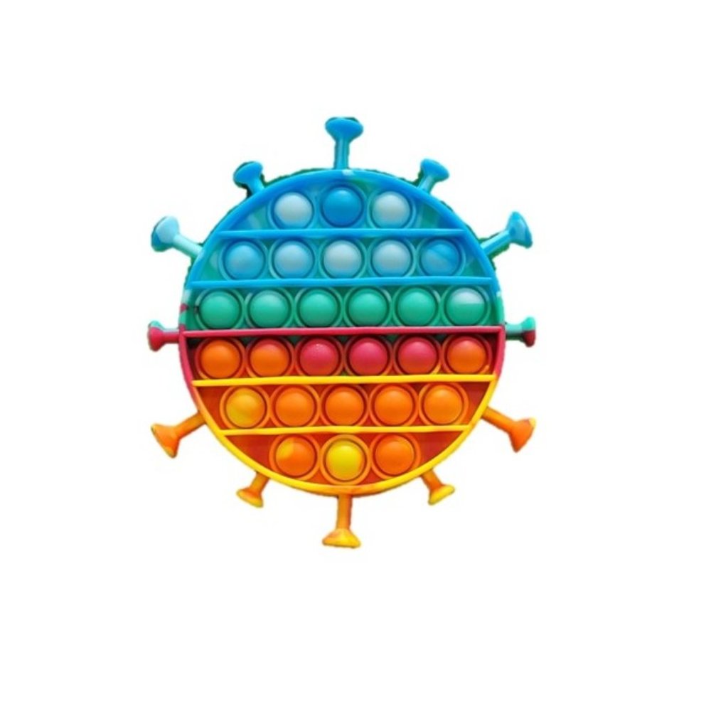 Fidget pop it relaxation stress relief tambourine